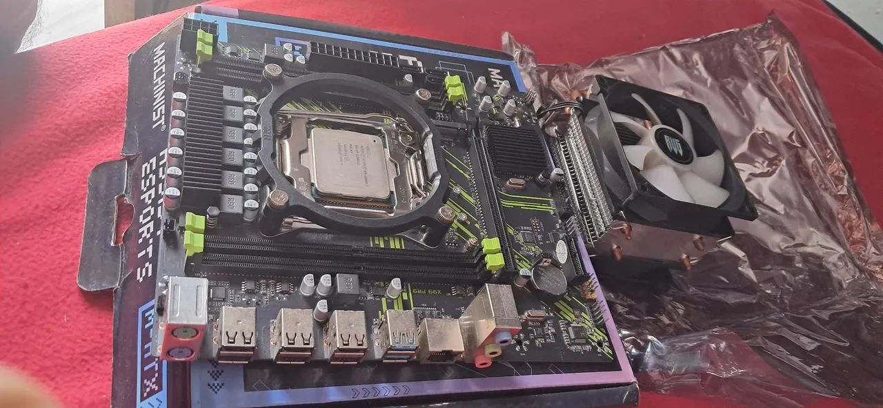 Kit placa mãe e processador Xeon E5-2680v3 com arcoole  - Foto 4