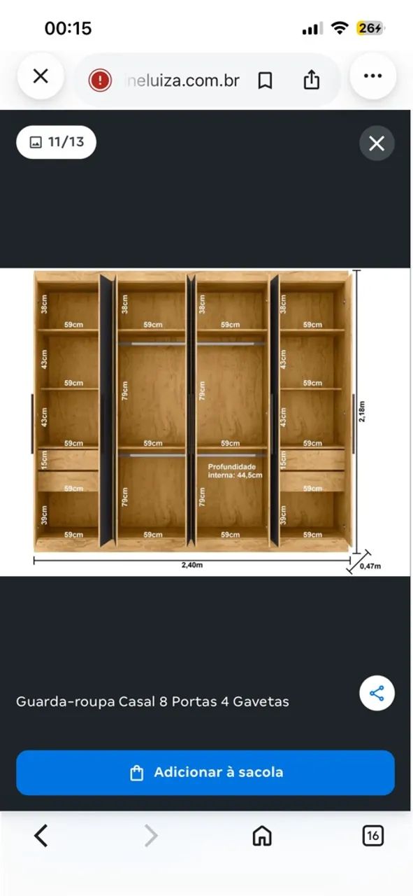 Guarda-roupa  - Foto 2