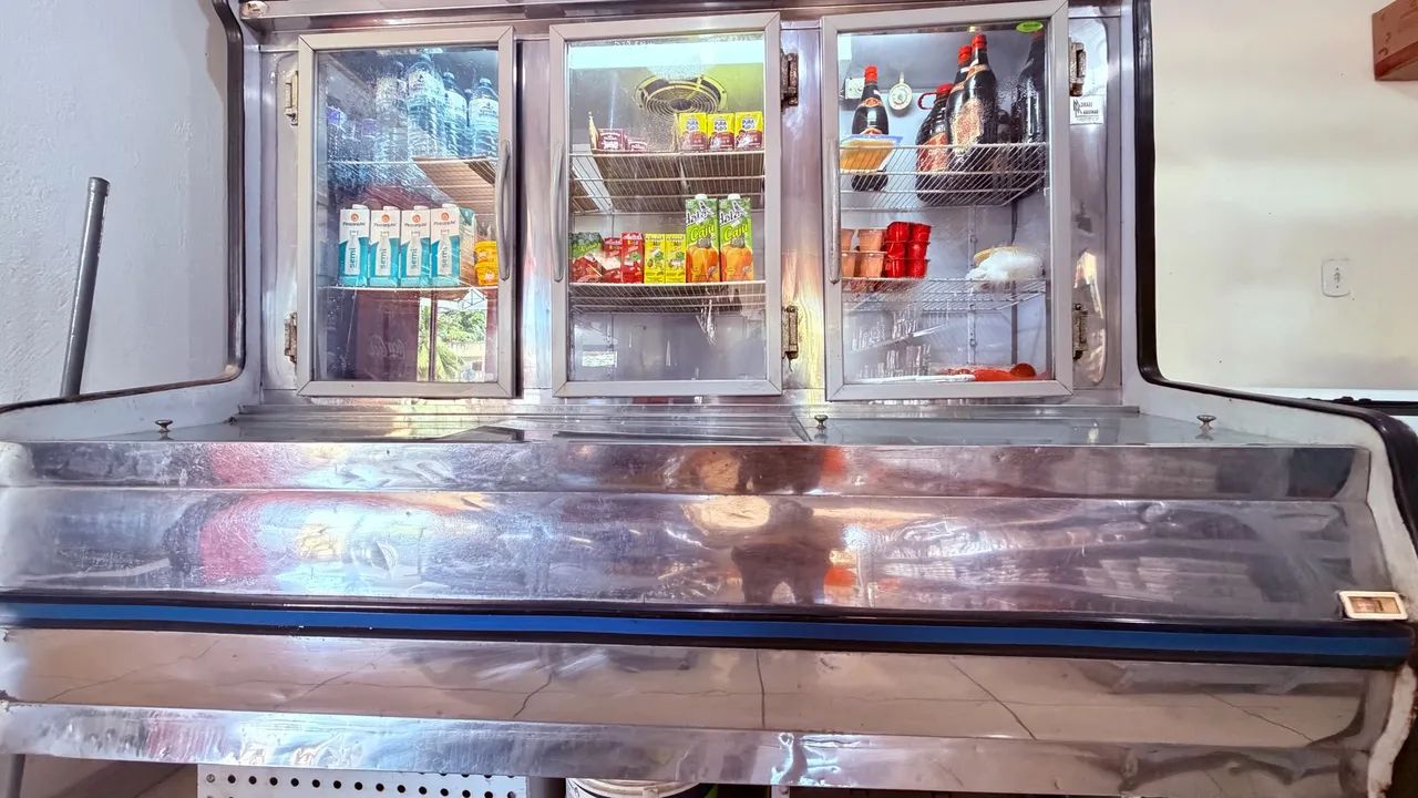 Ilha de Refrigeração 2 em 1 - Expositora de Congelados - Foto 2