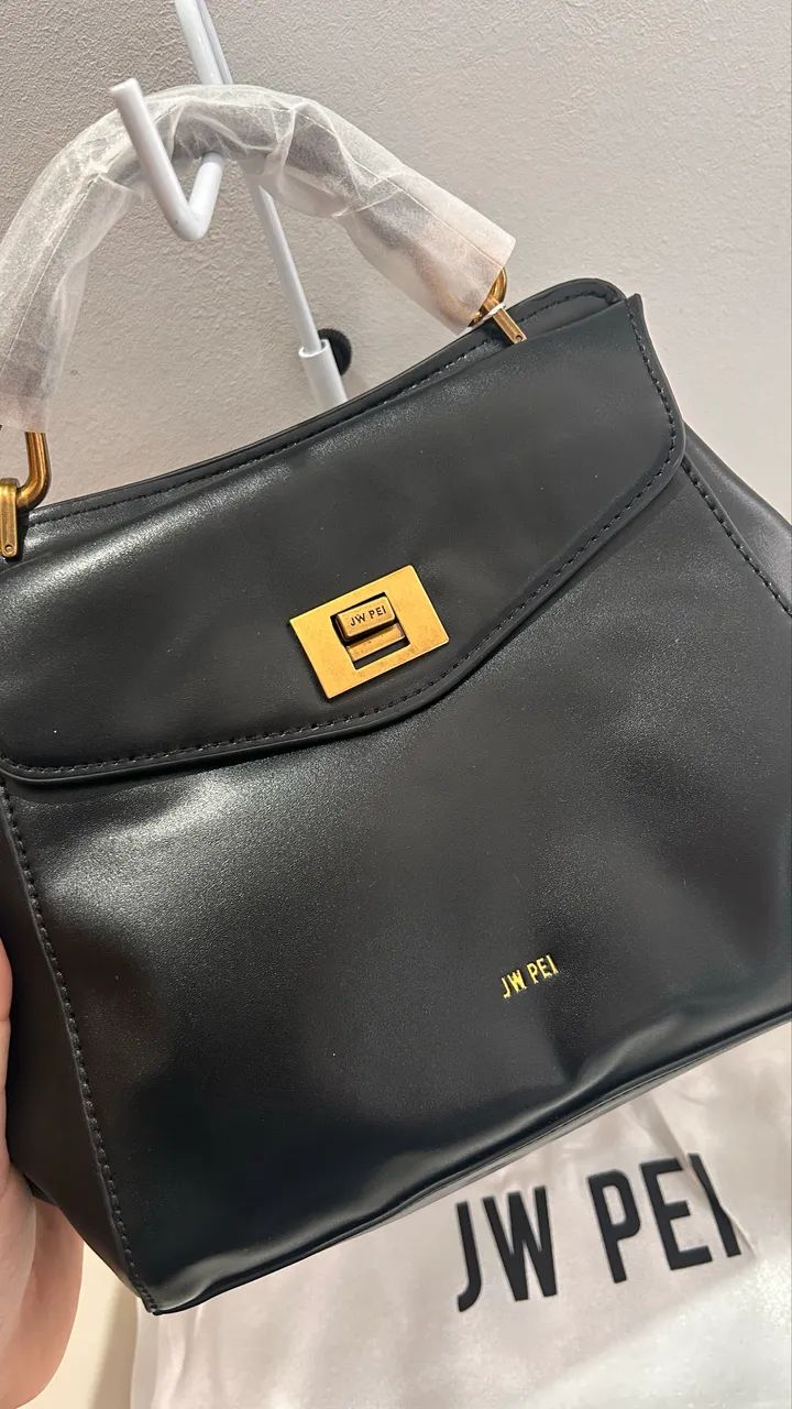 Bolsa JW PEI Classic Top Lucia Black - Foto 5