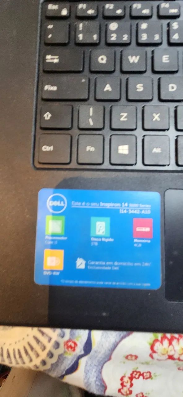 Notebook Dell inspiron 14 ( funcionando) - Foto 2
