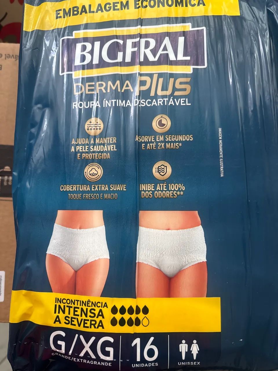 Roupa íntima descartável Bigfral