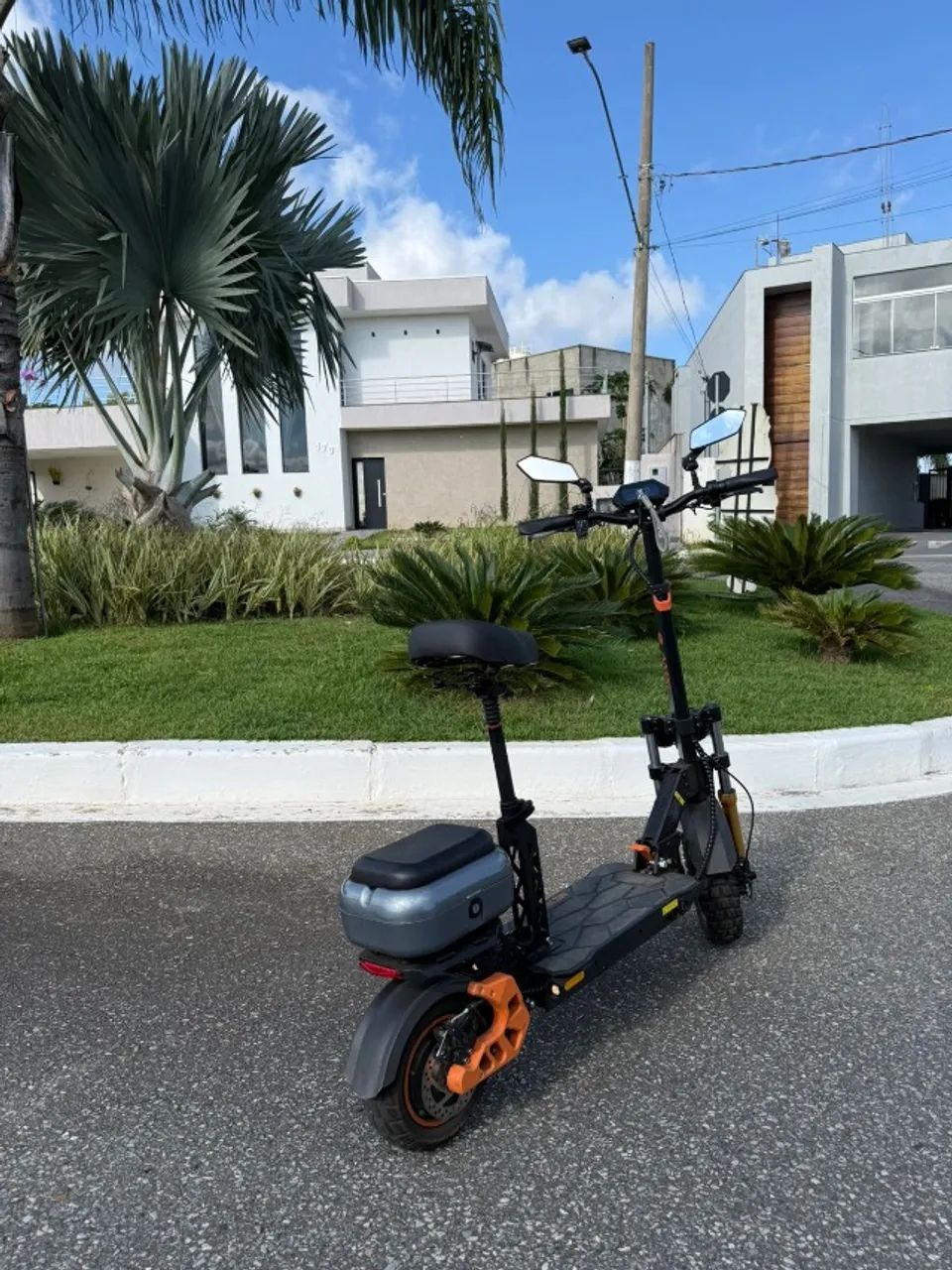 patinete eletrico amxi m5 pro 48v novinho - Foto 4