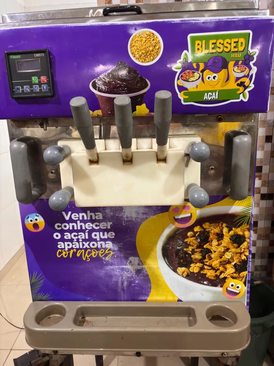 Máquina de açaí 3 bicos  - Foto 3