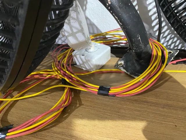 Kit com 5 Ventiladores de parede 60cm  - Foto 3