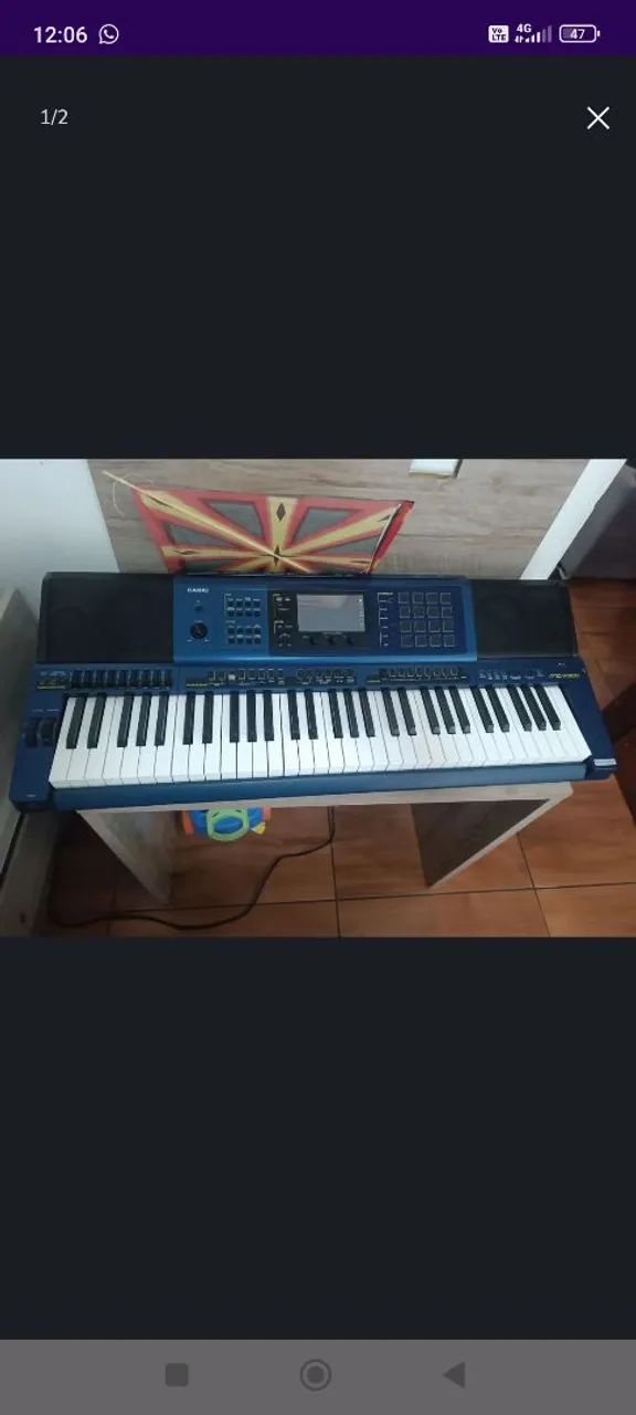 Teclado Casio mzx - 500 - Foto 2
