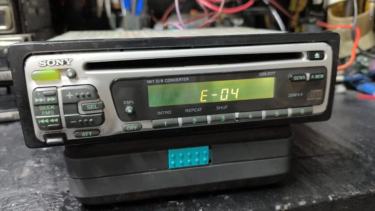 Rádio Sony cdx 3177