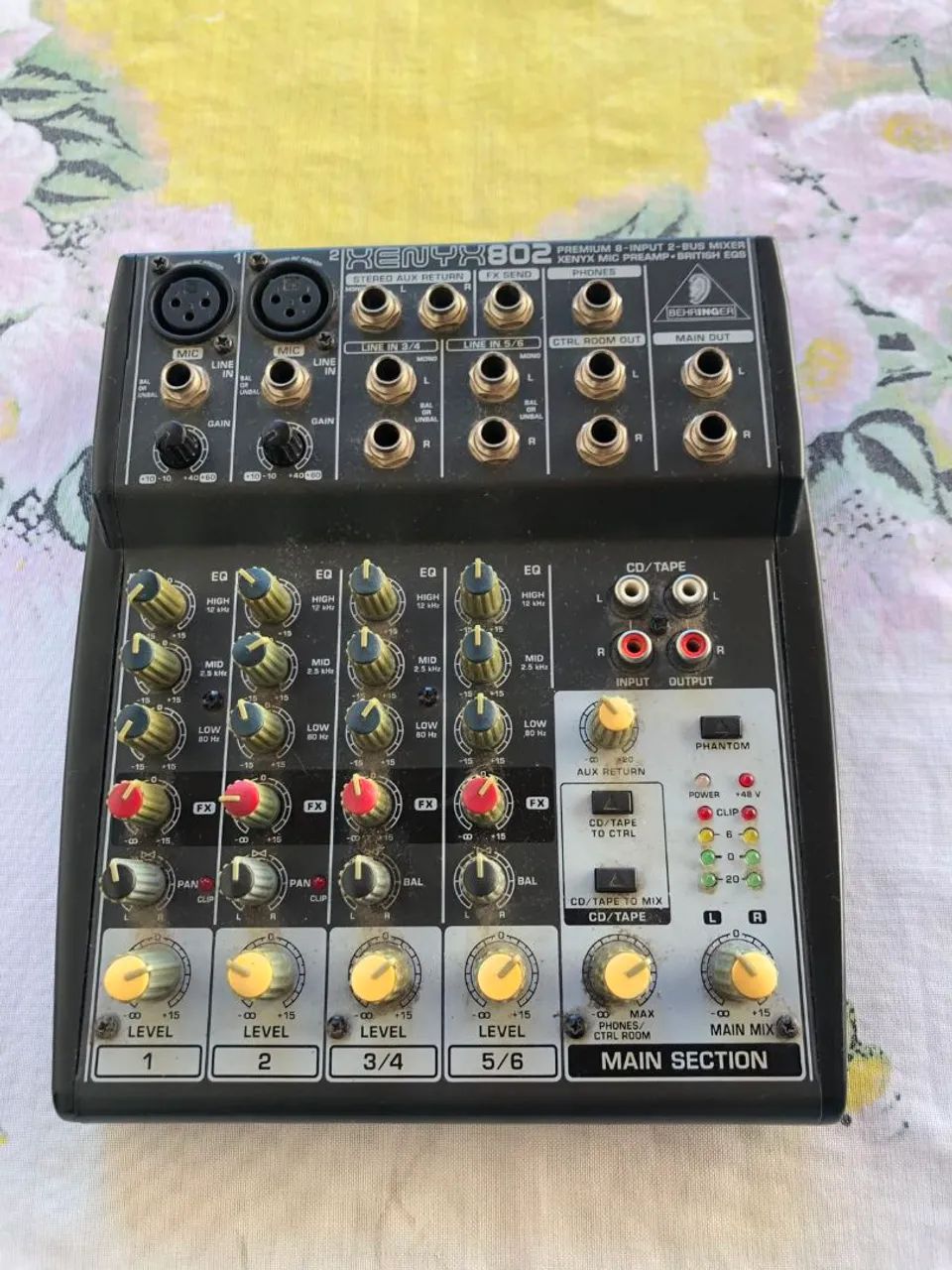 Mesa de som  Behringer xenyx 802 - Foto 5