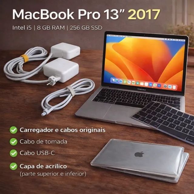 MacBook Pro 13インチ 2017 Core i5 256GB MacBook Pro (13 polegadas, 2017, duas portas Thunderbolt 3