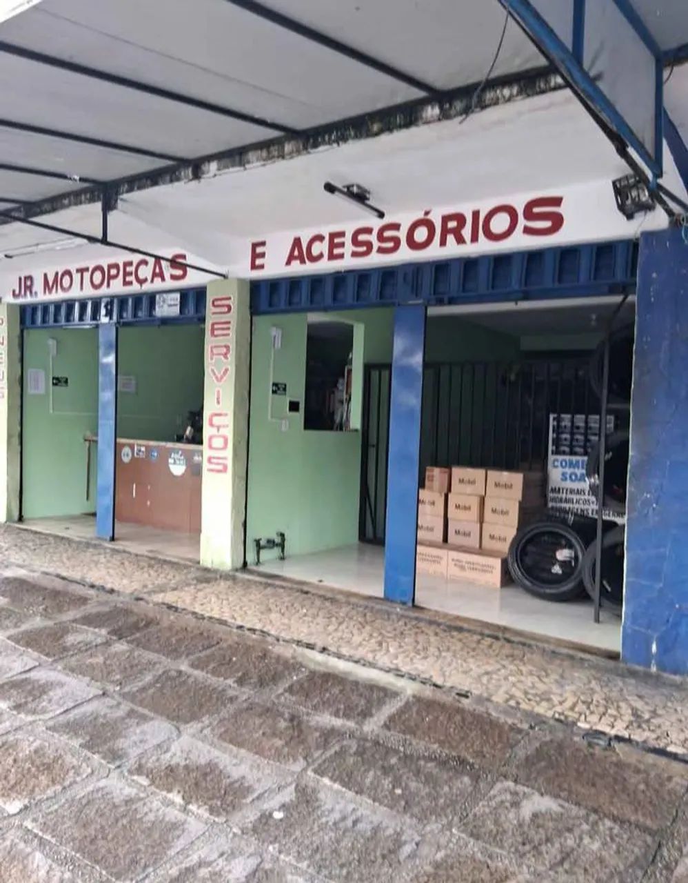 Loja e oficina de moto peças 