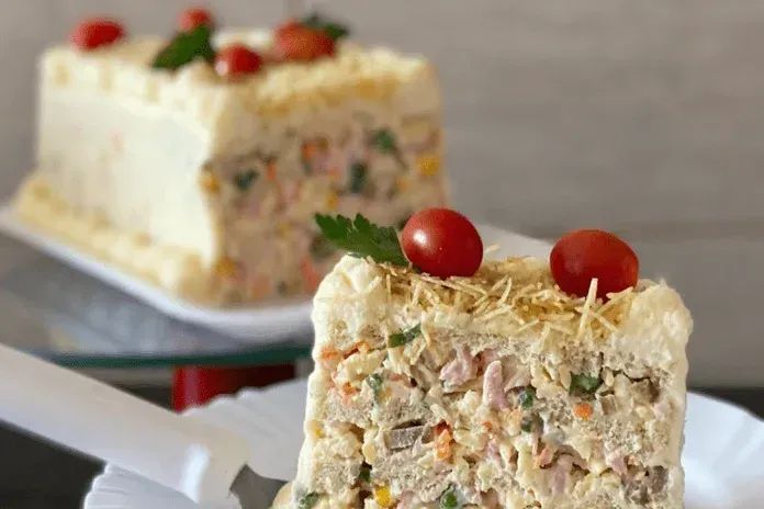 TORTAS FRIAS SALGADAS DELICIOSAS COM PÃO DE FORMA - Foto 5