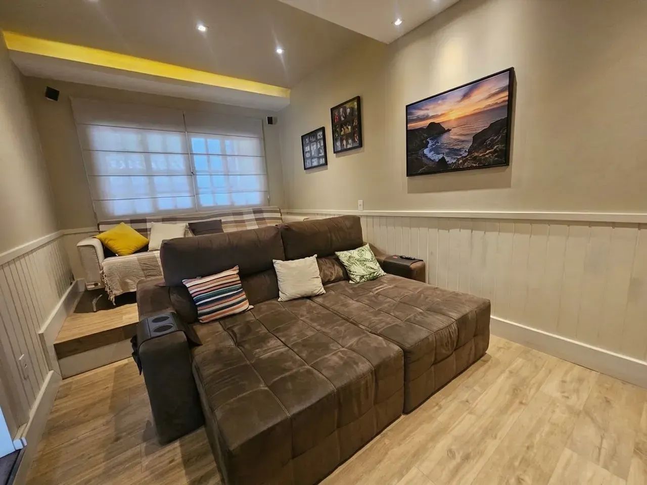 Casa linear com 4 quartos, piscina e área gourmet em Nogueira - Foto 3