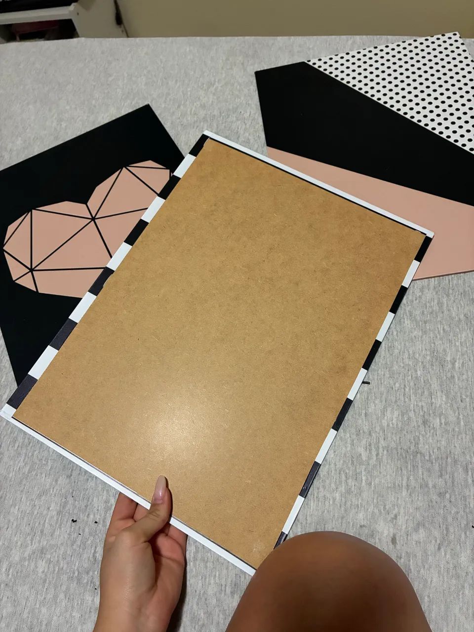 Kit 3 quadros decoração  - Foto 3