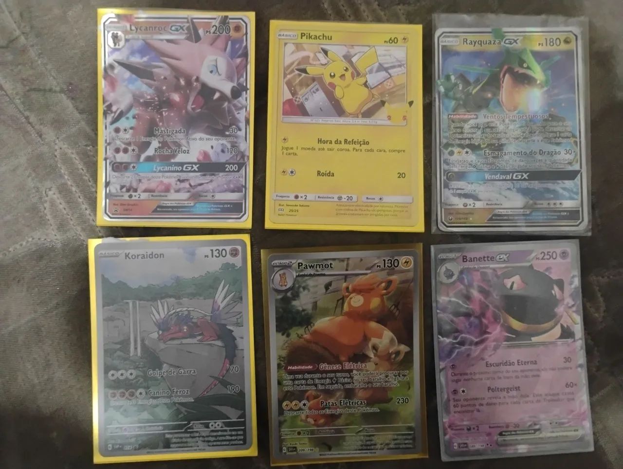 6 Cards pokémon GO colecionáveis  - Foto 4