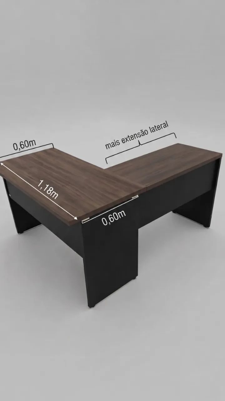 Mesa com extensão
