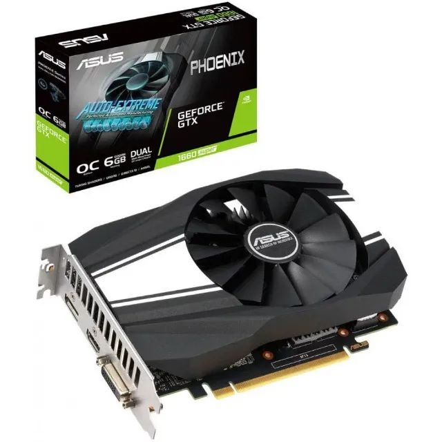 Placa de Vídeo GTX 1660 Super ASUS Phoenix 6gb gddr5 (ACEITO PROPOSTA ) - Foto 2
