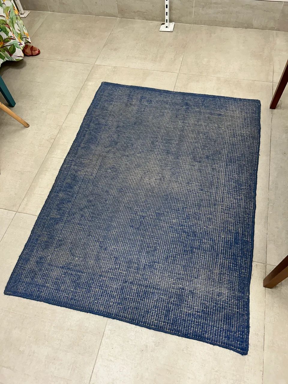 Tapete de corda azul - Foto 2