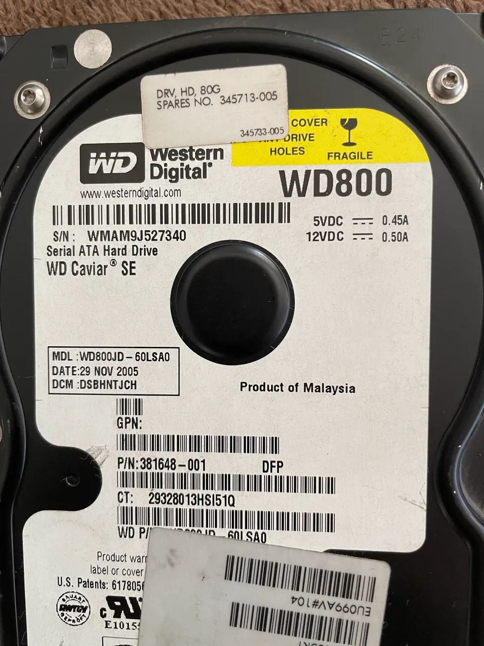 3 HD?s Usados 