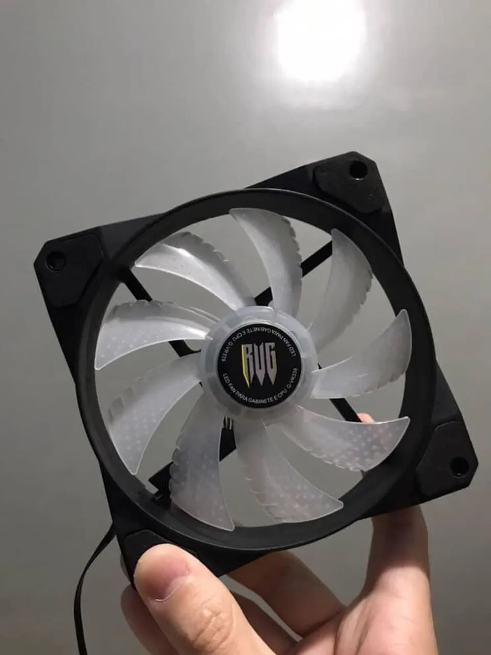 Kit 7 Fans 240mm e 1 AirColler (RGB Rainbow) - Foto 3