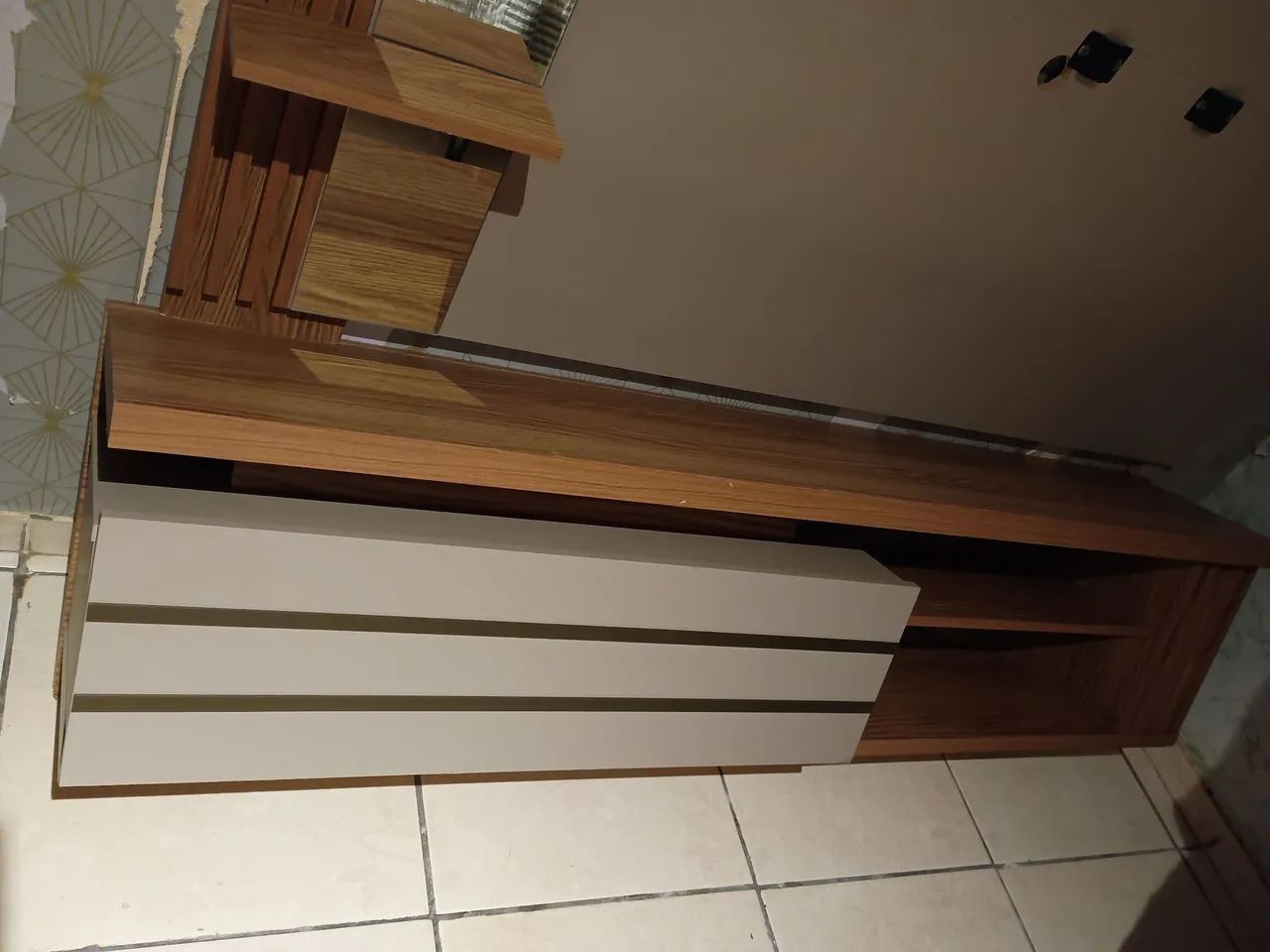 Rack com painel