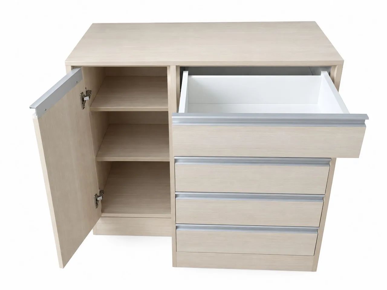Cômoda com 1 porta e 5 gavetas  - Foto 2