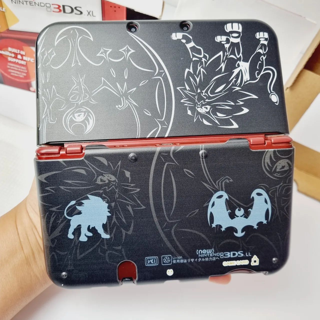 J144-CONSOLE NEW 3DS XL RED DESBLOQUEADO - Foto 3