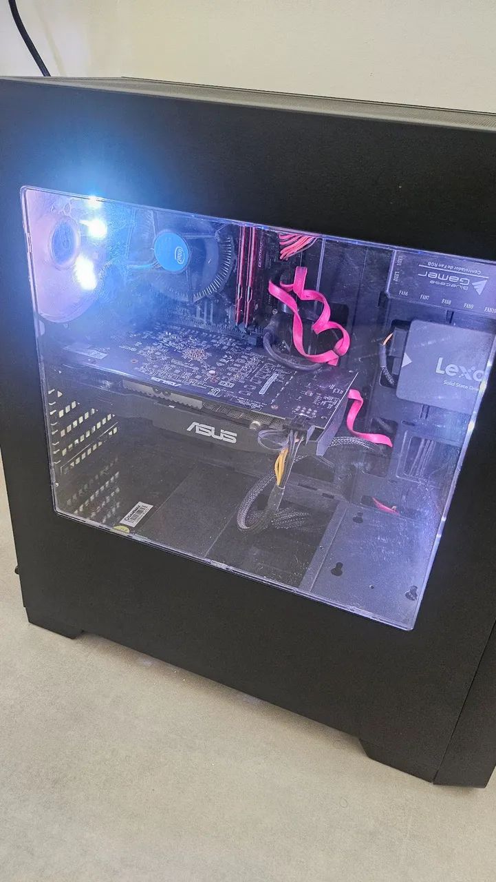 i5 8400 + Rx 580 Asus 8GB - Foto 2