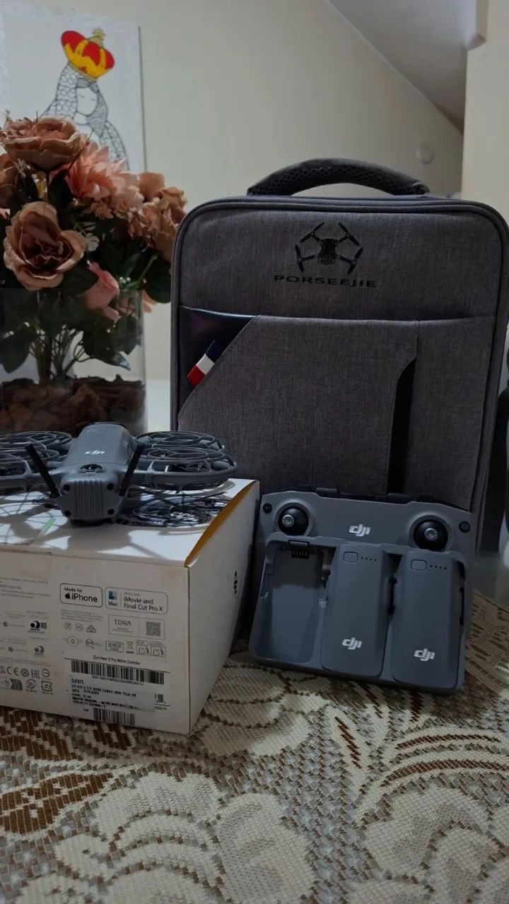 Drone Dji Neo 2 Fly More Combo (com Controle Sem Tela) - Foto 3