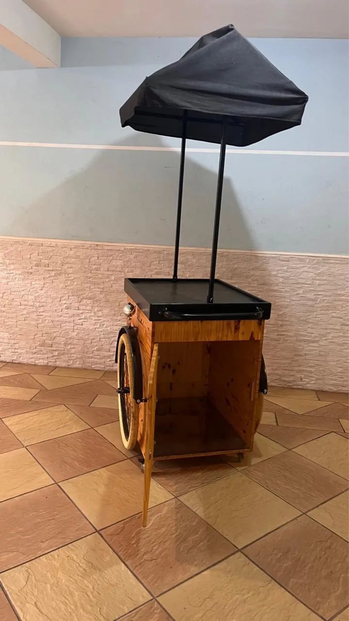     Carrinho de alimentos/buffet com roda - Foto 2