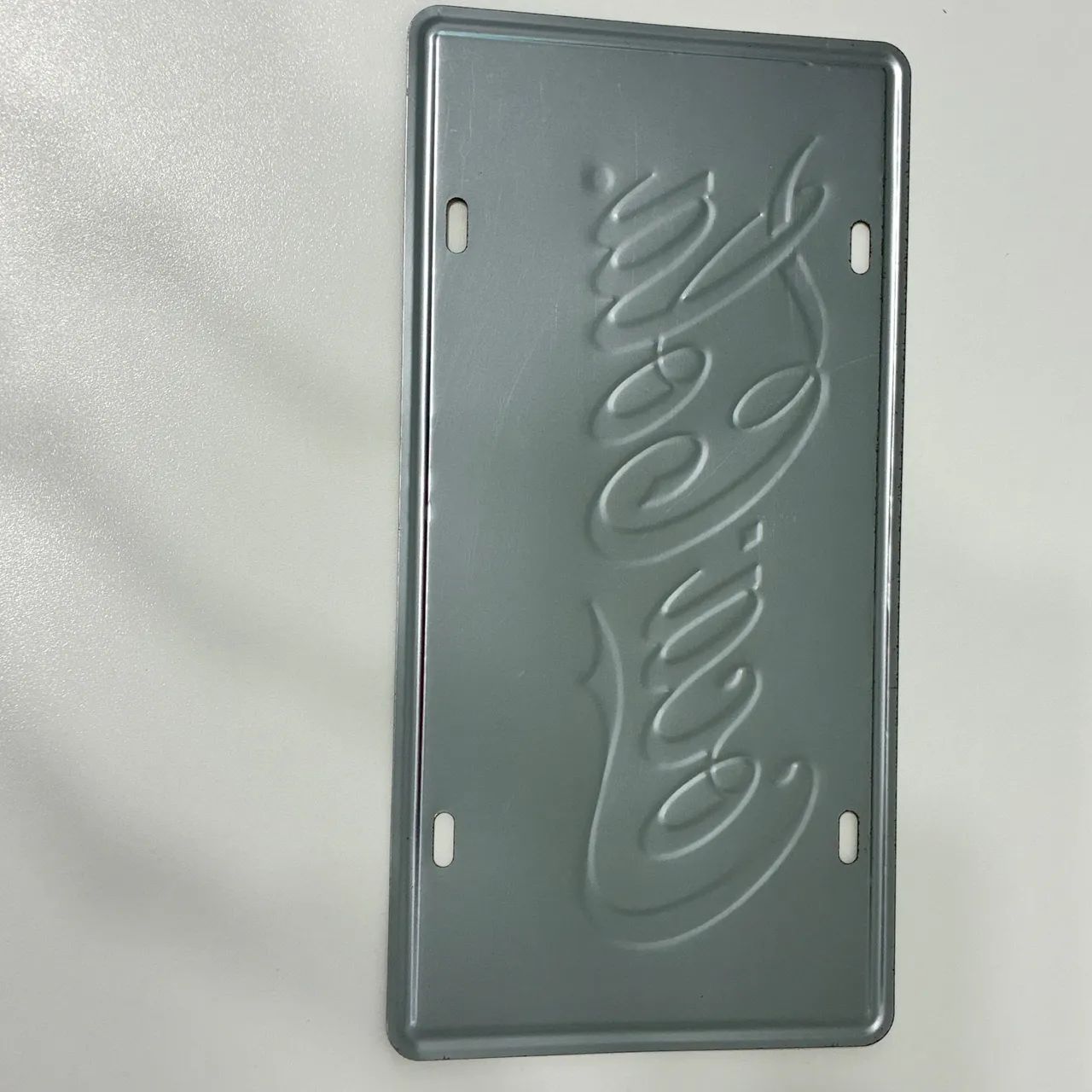 Placa de carro para quem é fã da coca cola  - Foto 2