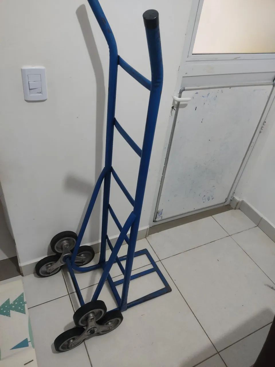 Carrinho De Carga 250kg Roda Estrela pra subir Escada 