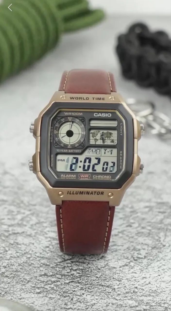 Relógio Casio  Royale AE-1200WHL-5A Novo
