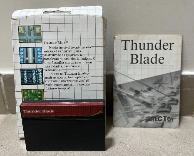 Jogo Thunder Blade para Sega Master System - Foto 5