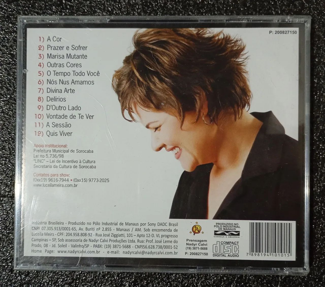 Lucelia Meira outras cores cd de música disc - Foto 2