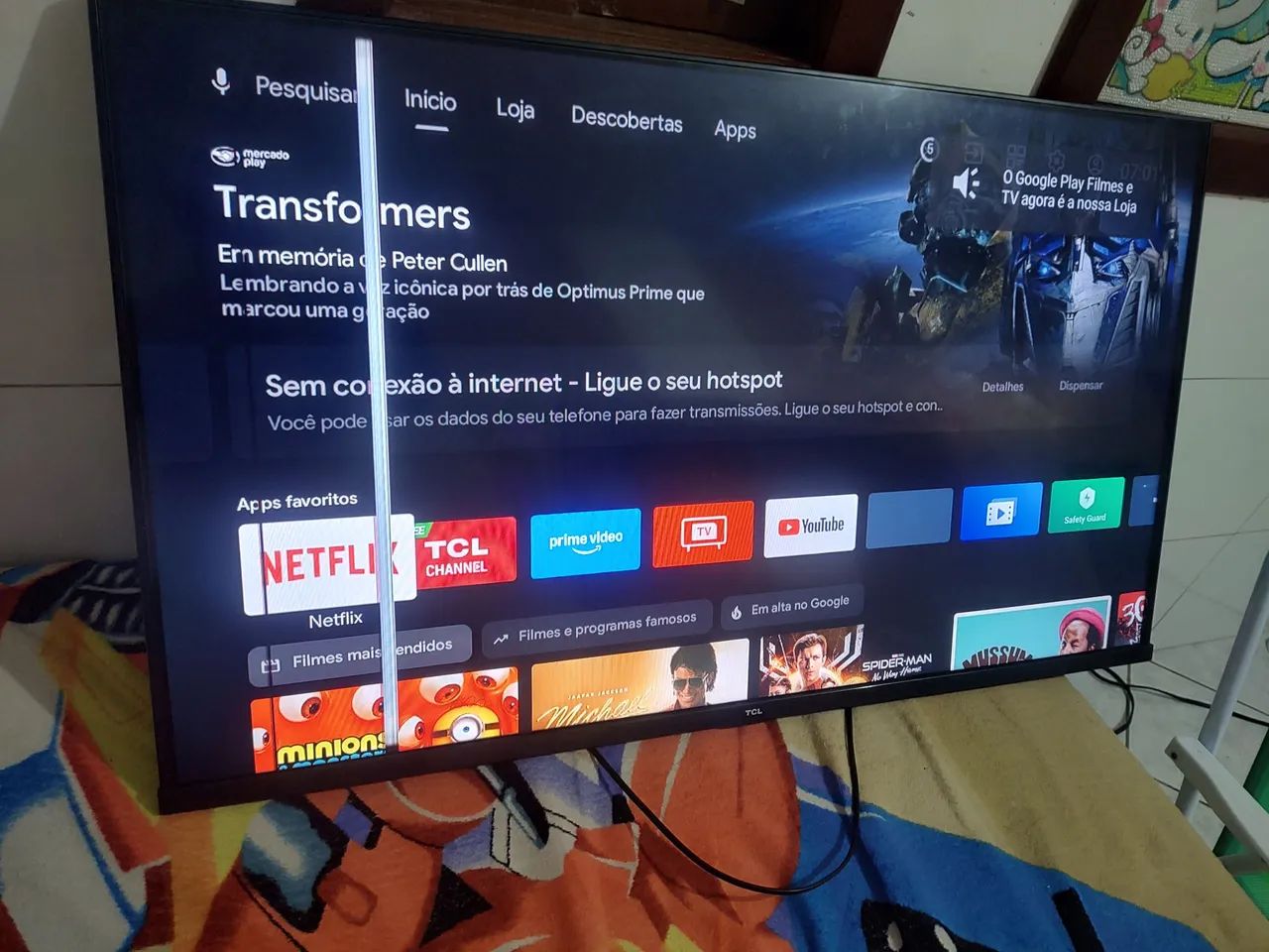 Tv smart 43" espelhamento wi-fi 5G  - Foto 3