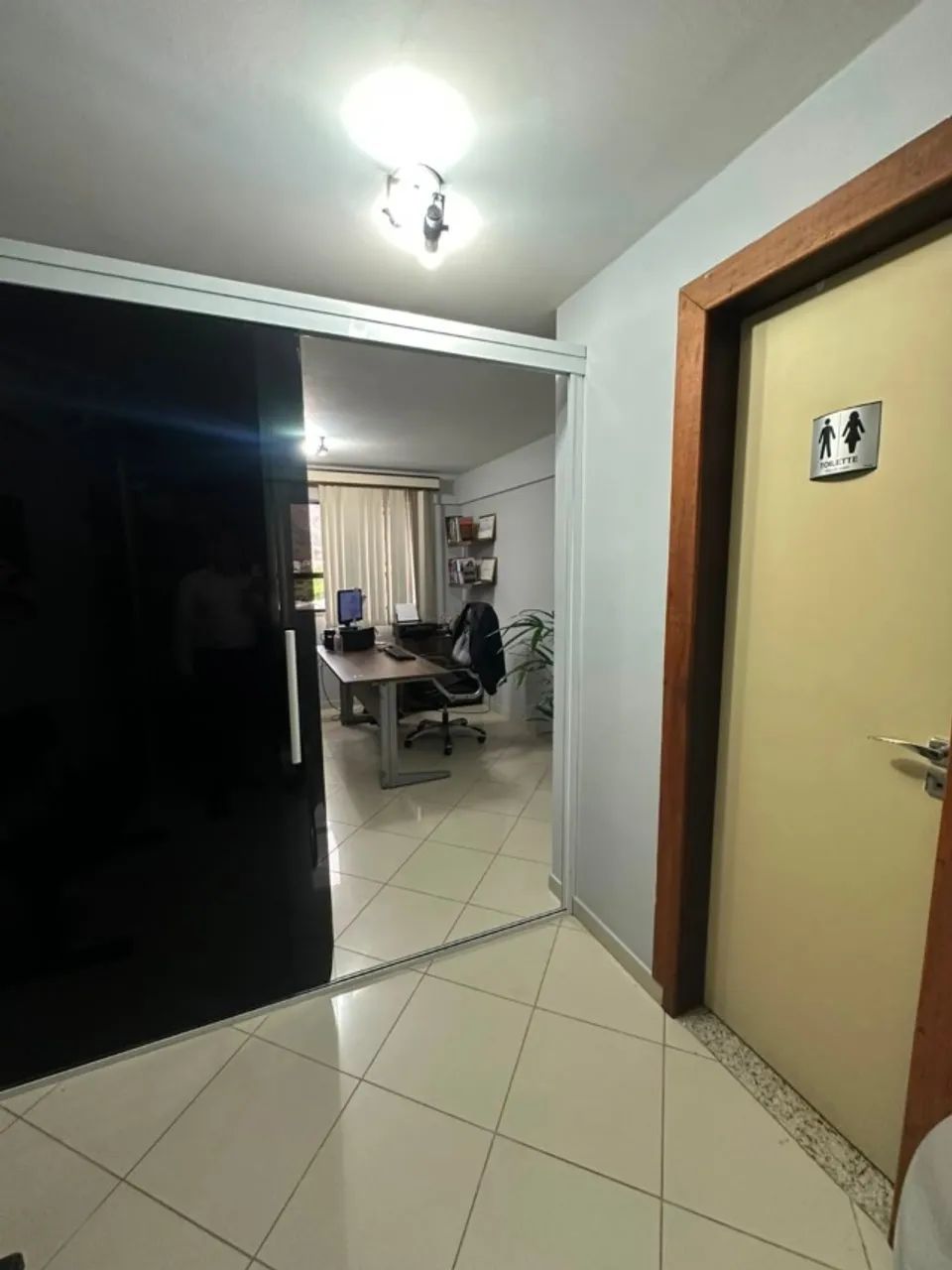 sala escritório centro de bangu mobiliado 