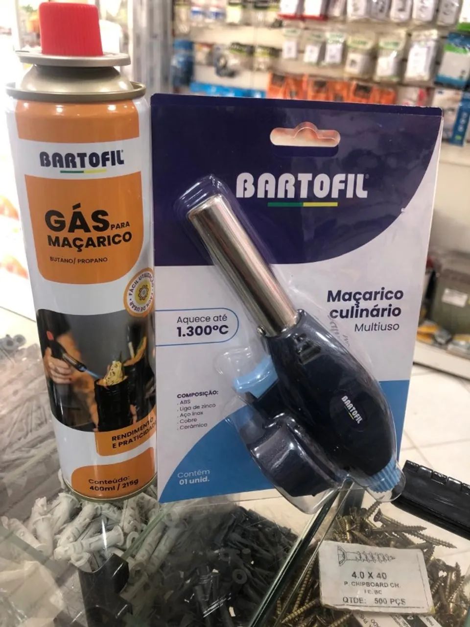 Kit Maçarico e Gás para Maçarico