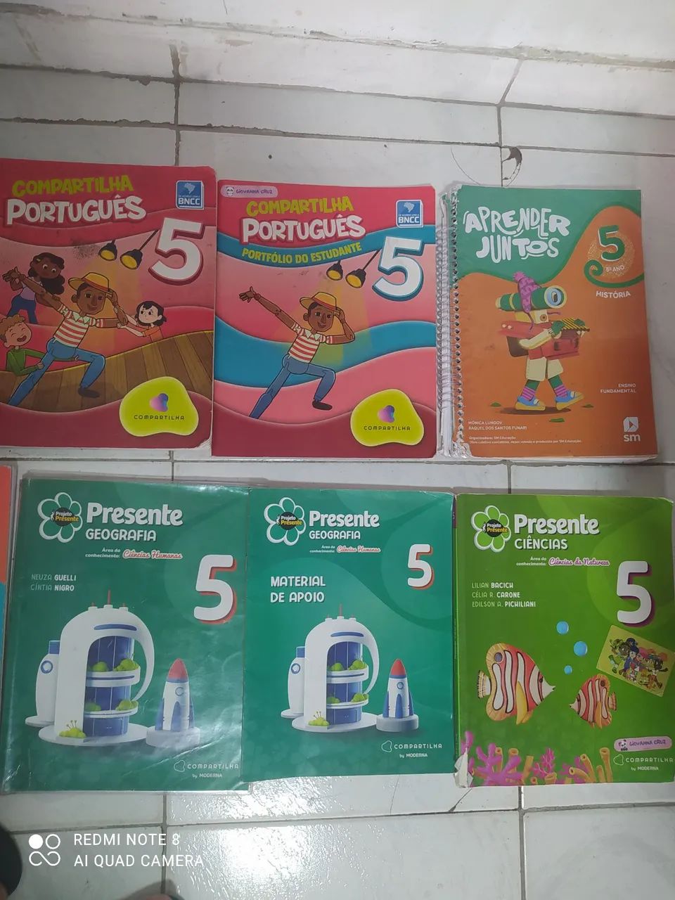 Livros compartilhar 5ano 