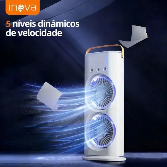 Ventilador de Mesa Inova FAN-12904 38cm 8 Pás e Controle Remoto - Foto 4