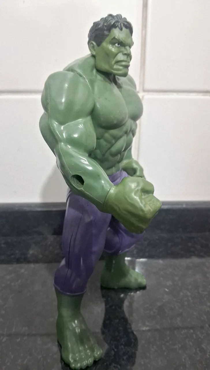 Boneco Hulk Hasbro Usado 2019 - Foto 3