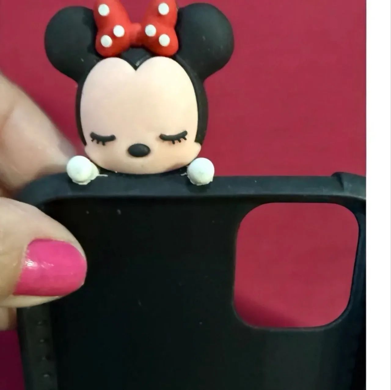 CAPINHA IPHONE MINNIE MOUSE 3 D  - Foto 3