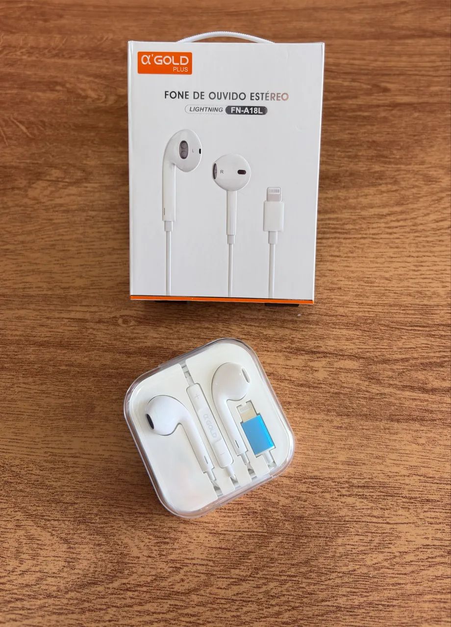 Fone de Ouvido com fio e Microfone para IPhone do 7 ao 14 Pro Max - Foto 3