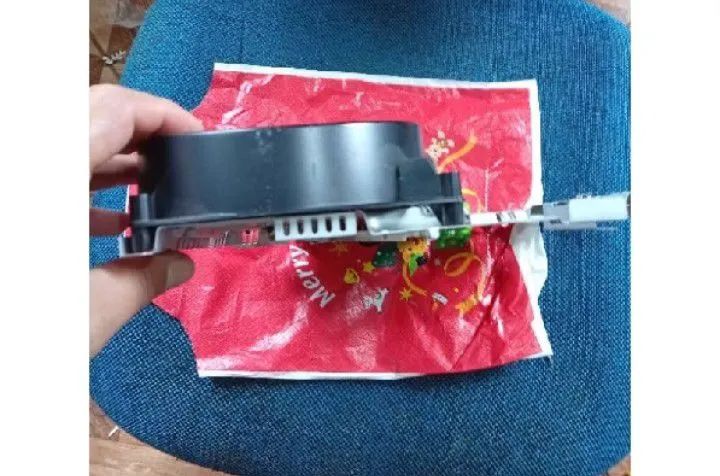 Carcaça metálica interna do PS3 Slim original com cooler e ventoinha  - Foto 5