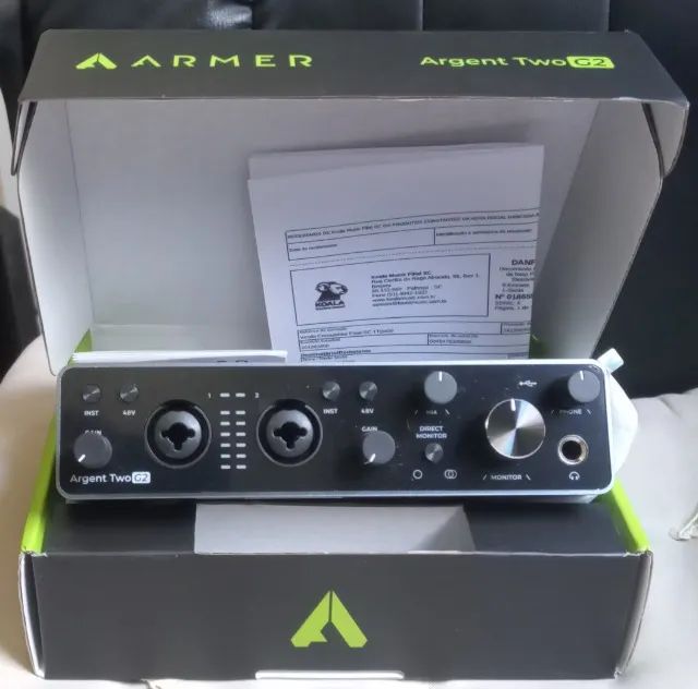 Interface de audio ARMER Argent Two G2. Excelente estado - Foto 3