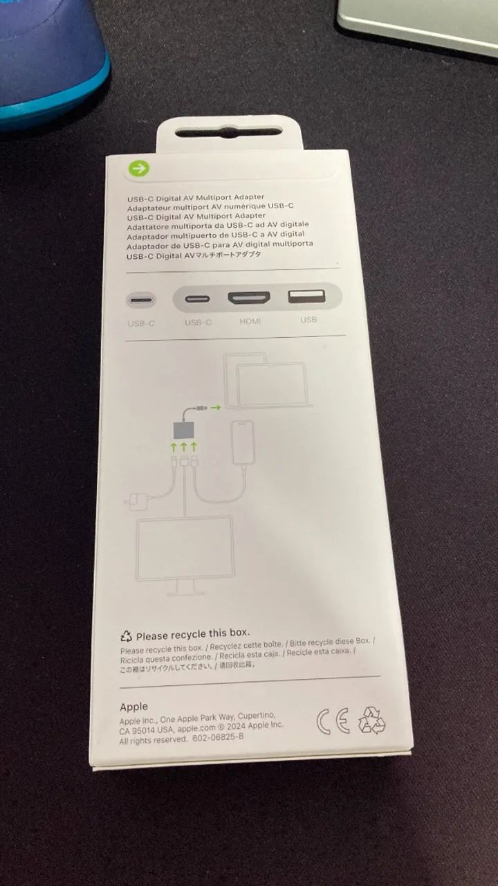 Desapego! Adaptador Apple Multiporta Original!! (HDMI, USB-A e USB-C) - Foto 2