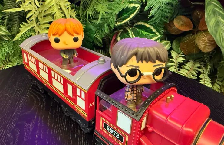 Funko Pop! Rides Harry Potter e Ron Com Expresso De Hogwarts - Foto 3