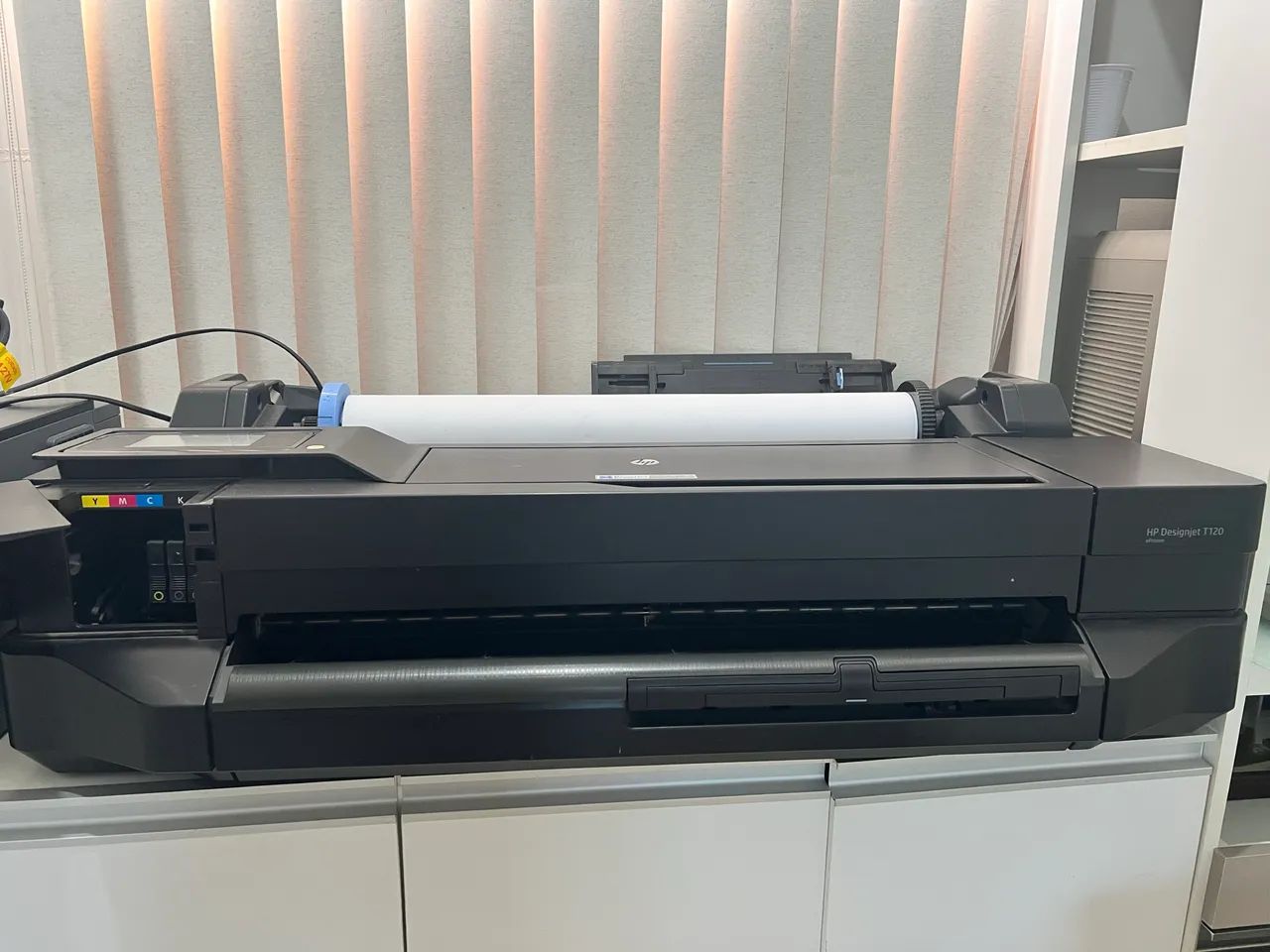 IMPRESSORA PLOTTER HP T120 COLORIDA A1 - Foto 4