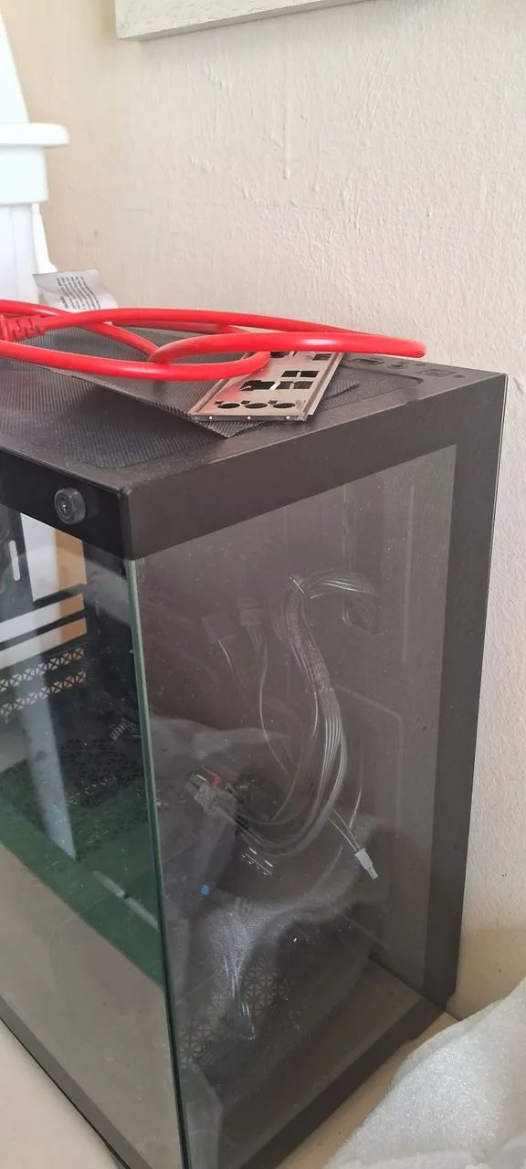 Gabinete transparente com fonte  - Foto 2