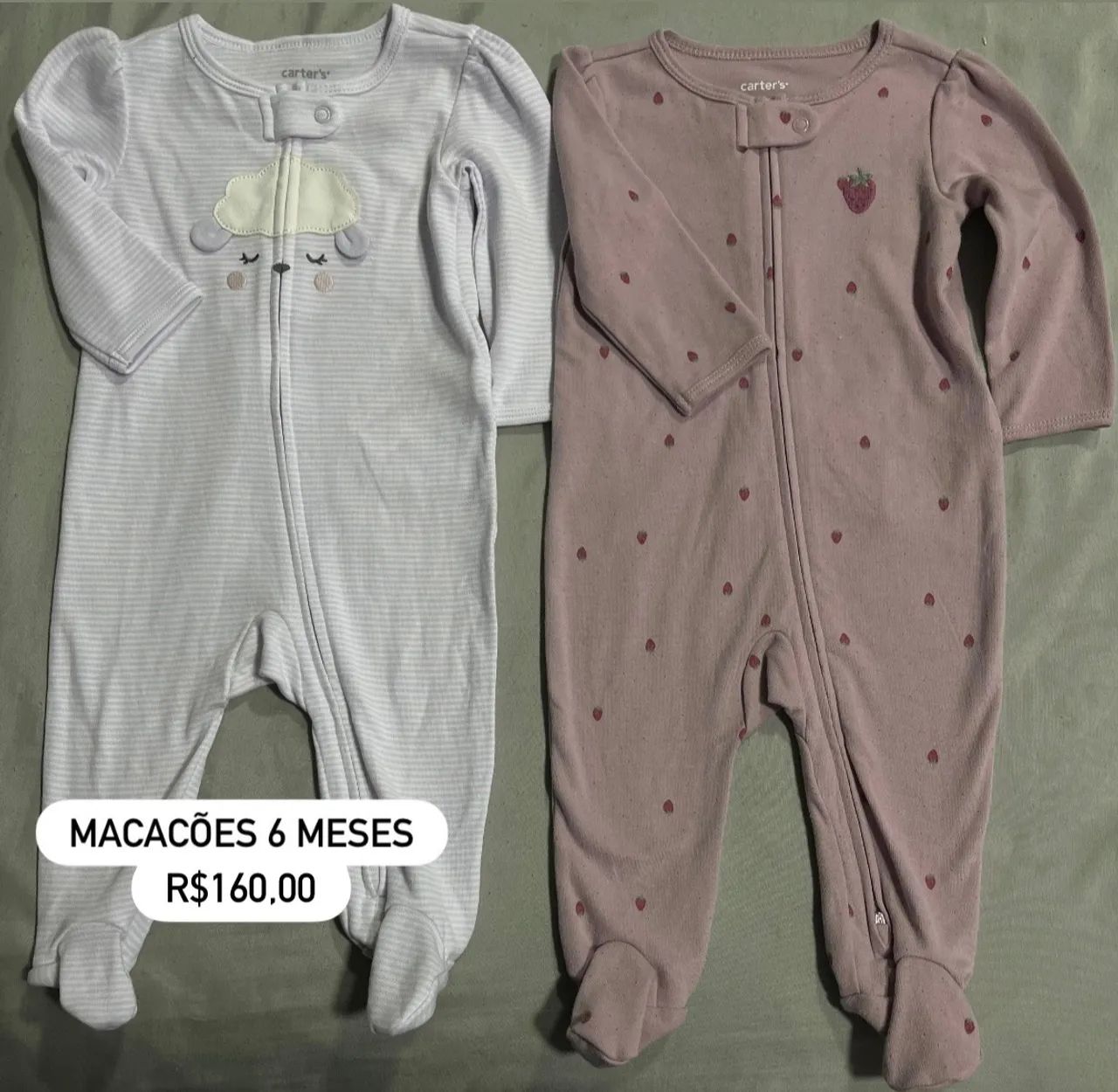Macacões 6 meses Carters 