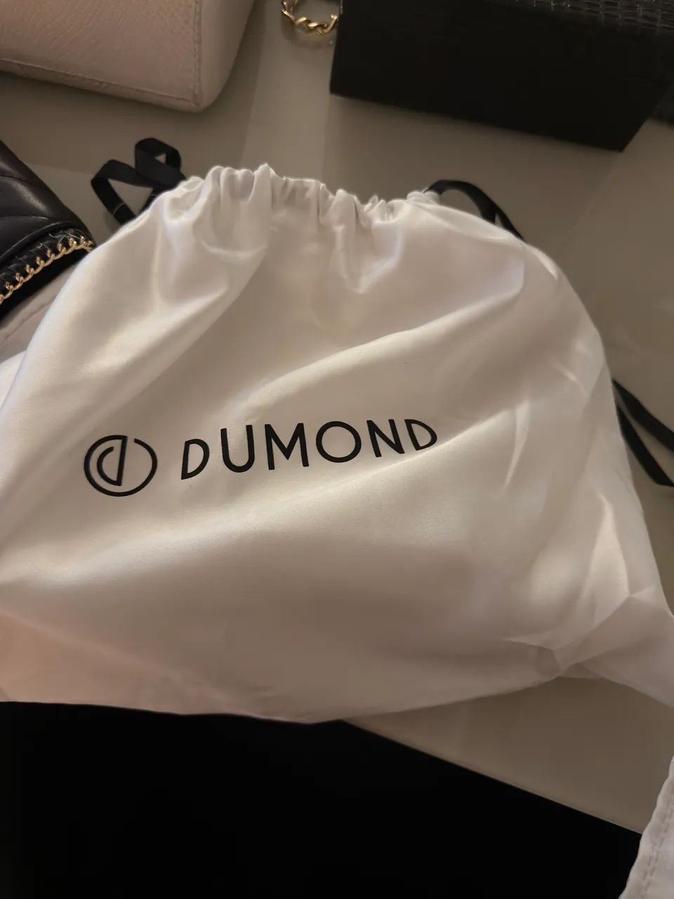 Bolsa Dumond Dourada Pouco usada  - Foto 4